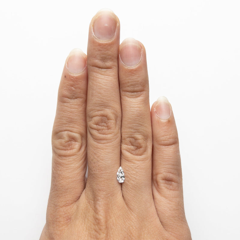 0.35CT 7.32X3.65X2.07MM VS1 D PEAR BRILLIANT 19438-19