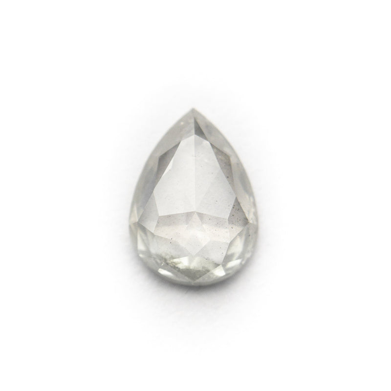 0.89CT 7.69X5.55X2.30MM PEAR ROSECUT 19609-19