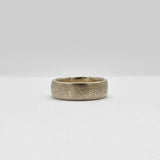 Women's 5mm Fingerprint Ring Band (Solid Gold)