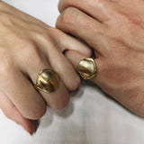 Women's Original Fingerprint Ring (Solid Gold)